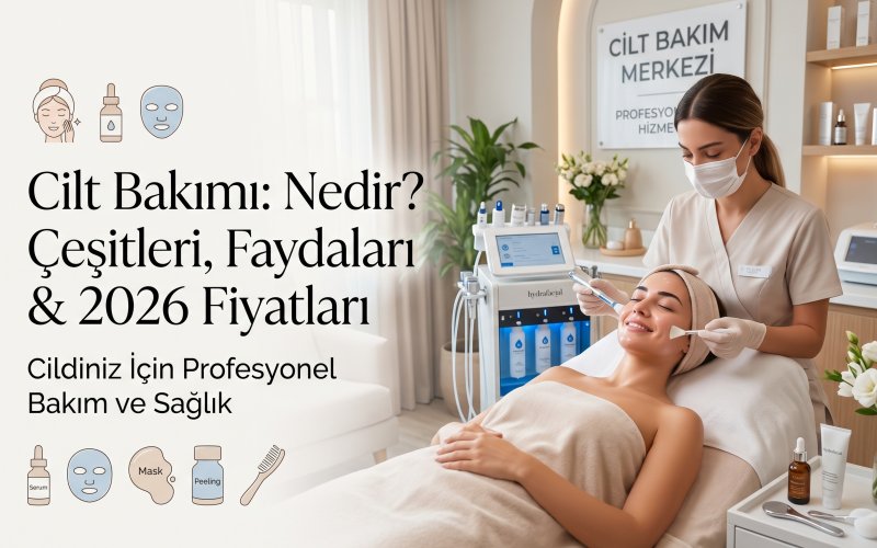 Cilt Bakımı Nedir? Cilt Bakımı Çeşitleri, Faydaları ve 2026 Fiyatlar